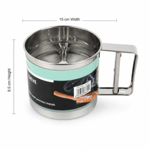 Steel Flour Sifter with Handle