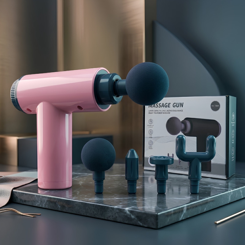 Ideal Bliss Muscle Massager Designed for Daily Grooming &amp; Self-Care – Pink (H-13.3, W-4.2, L-20.5 CM)