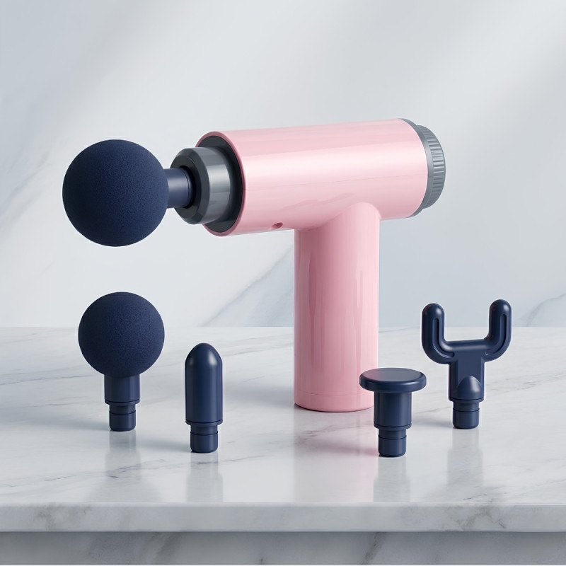 Ideal Bliss Muscle Massager Designed for Daily Grooming &amp; Self-Care – Pink (H-13.3, W-4.2, L-20.5 CM)