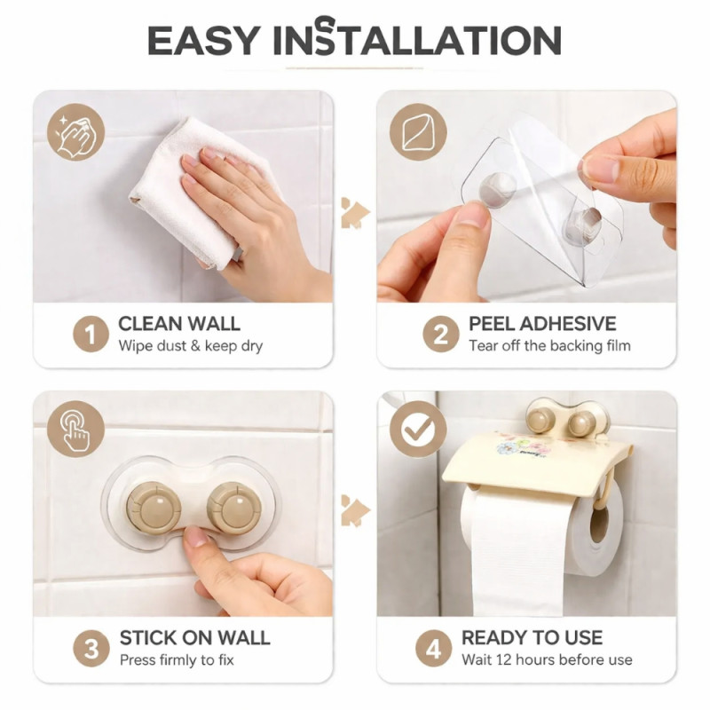 Wall-Mount Tissue Holder