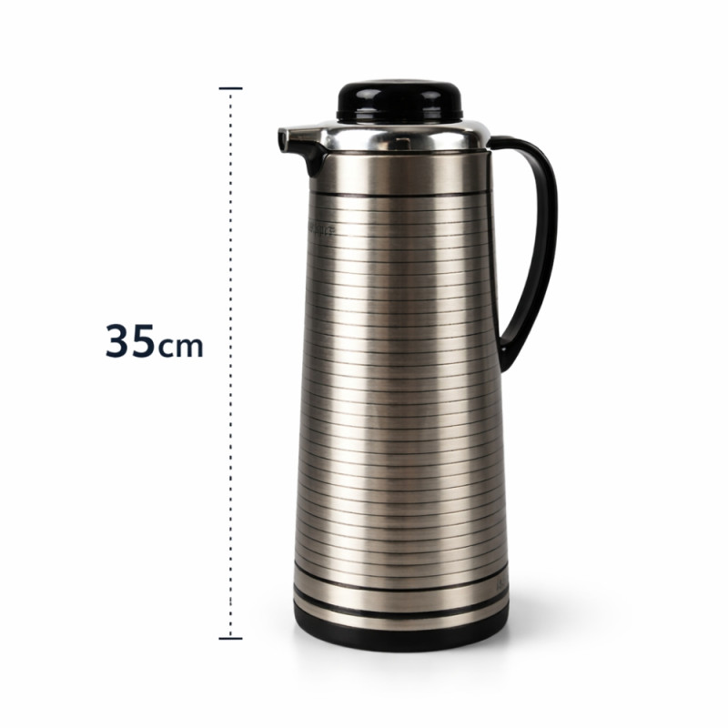 Superior Vacuum Flask – Silver Premium Quality (35cm)