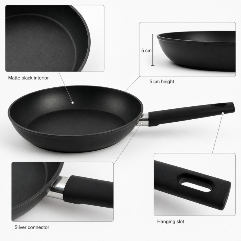 Non-Stick Frying Pan – Black (26cm)