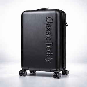 Classic Teddy 20" Hardshell Trolley – Sleek Black