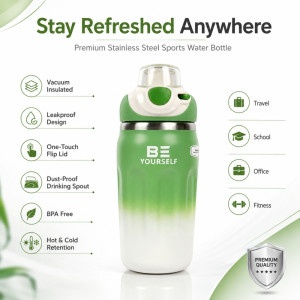 Superior travel mug – White Premium Quality (19x7.5cm)