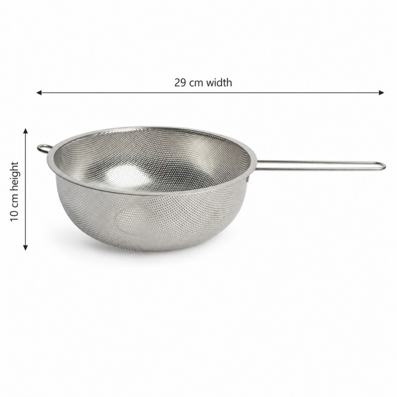 Steel Mesh Strainer with Handle