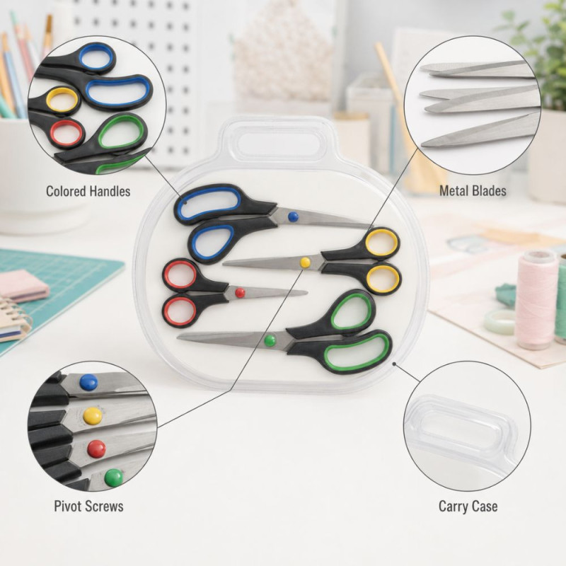 Young Tailor Stainless Steel Scissors Set