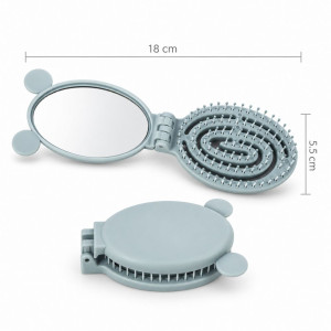 Hair Brush with Mirror