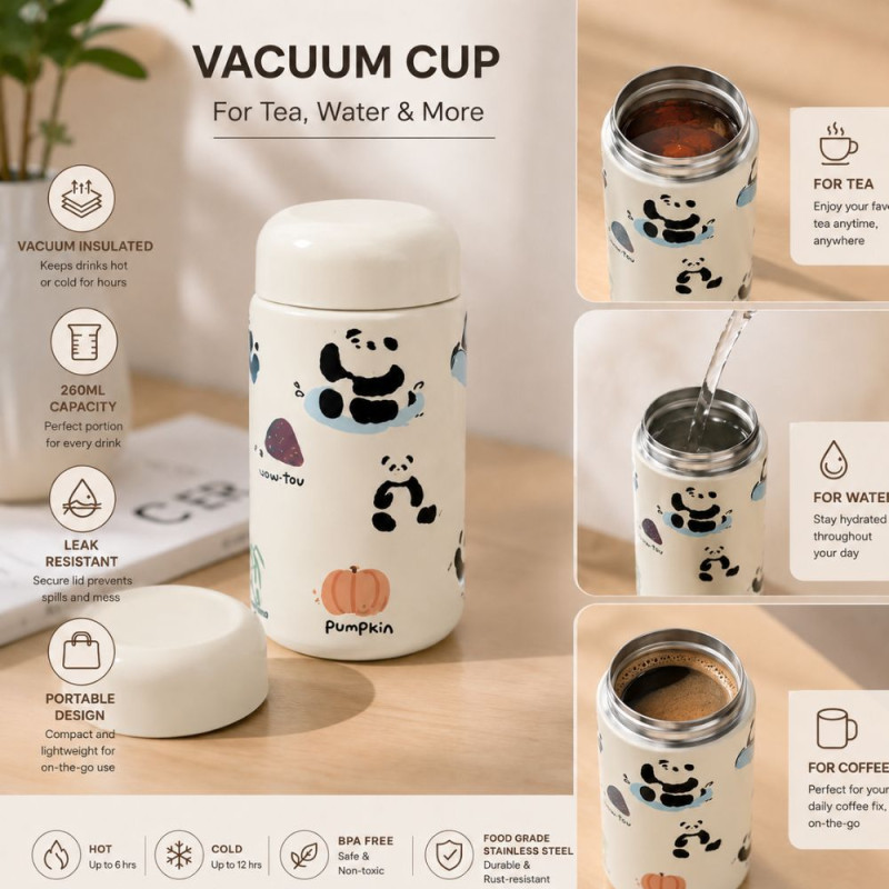 Deluxe vacuum flask – Multiple colors Premium Quality (13 x 7 cm)