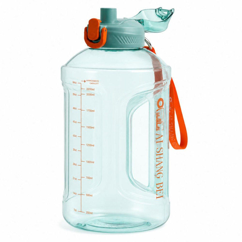 Sports Water Bottle with Handle - 2200 ml