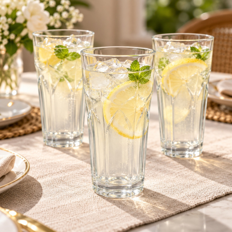 Glass Cup Set