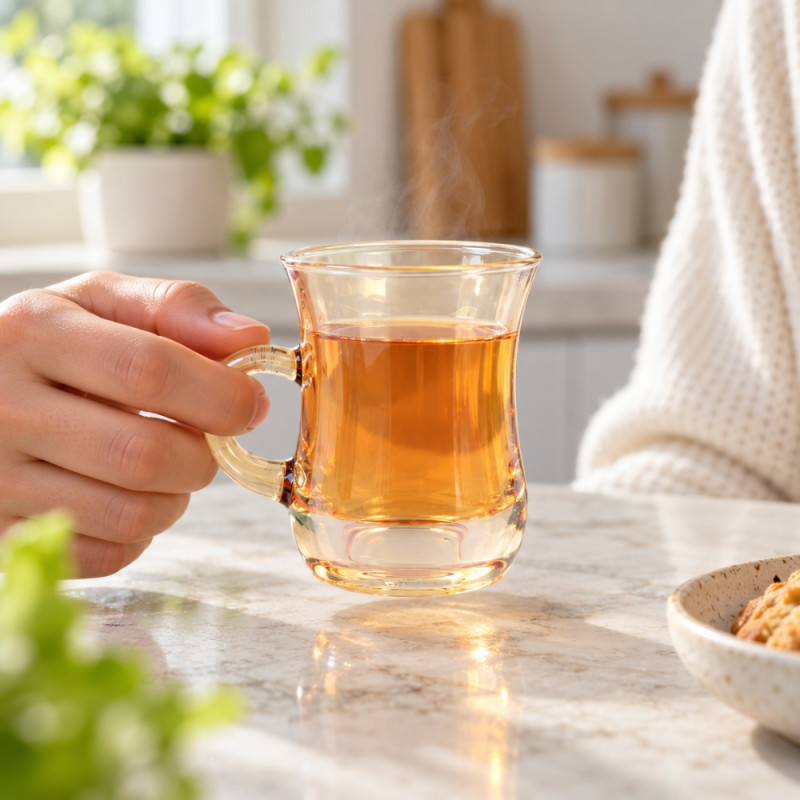 Glass Tea Mug