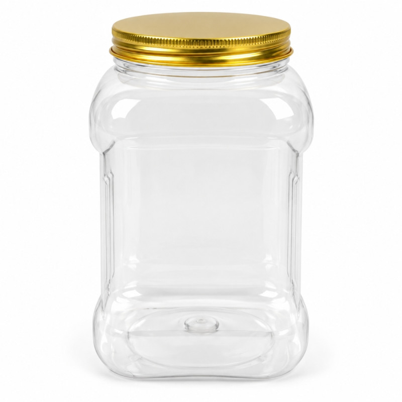 Square Storage Jar