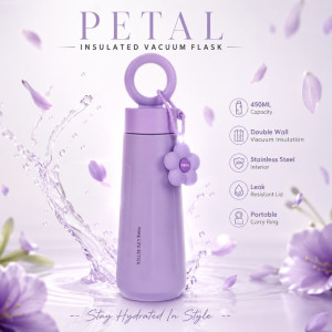Deluxe vacuum flask – Violet Premium Quality (26cm)