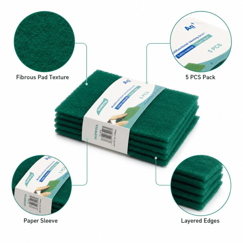 Multifunctional Cleaning Sponge- 5pcs