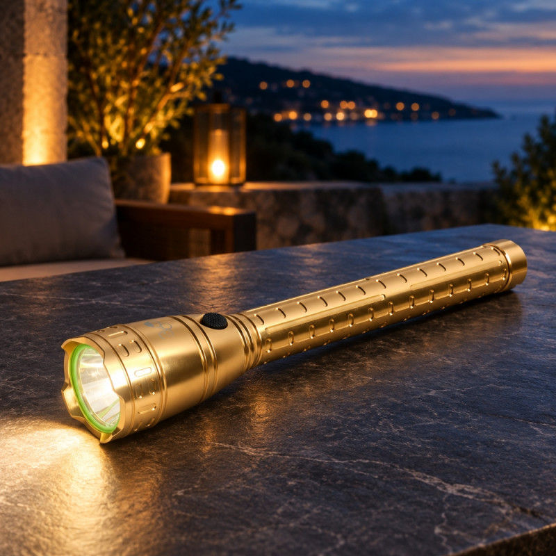 Gold Flashlight