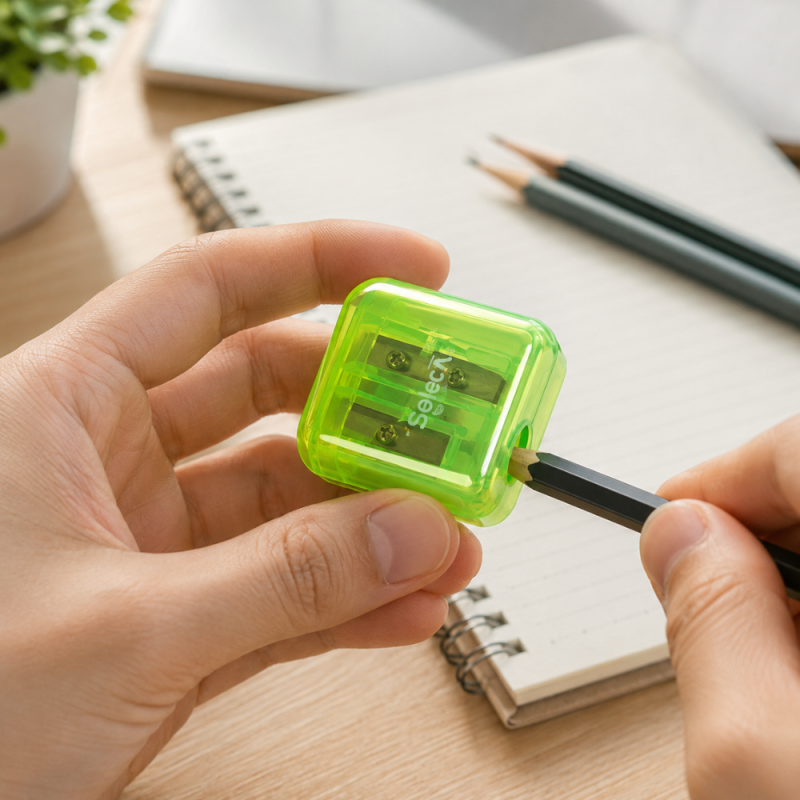 VSelect Plastic Sharpener – Clear