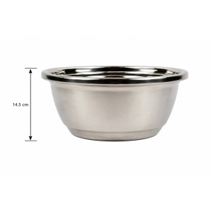 Durable Level Mixing Bowl Designed for Everyday Cooking & Kitchen Excellence – Stainless Steel (DIA-29, T-1.5 CM)