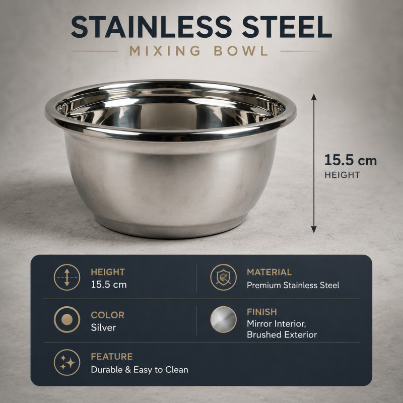 Stainless Steel Mixing Bowl