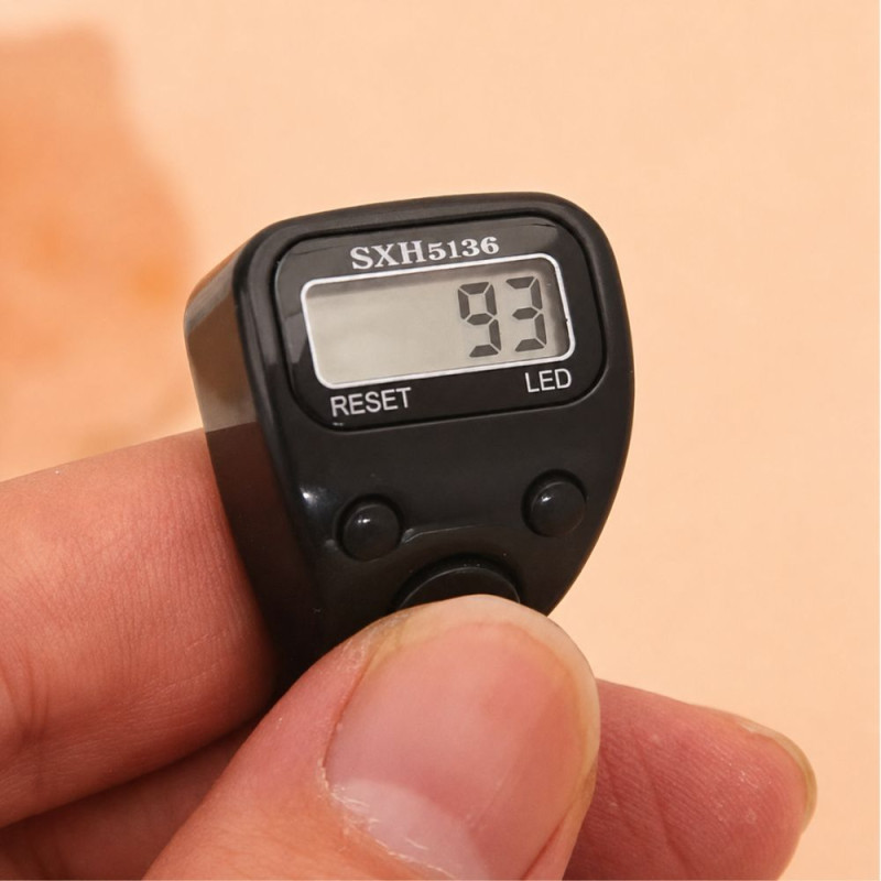 Digital Step Counter Ring