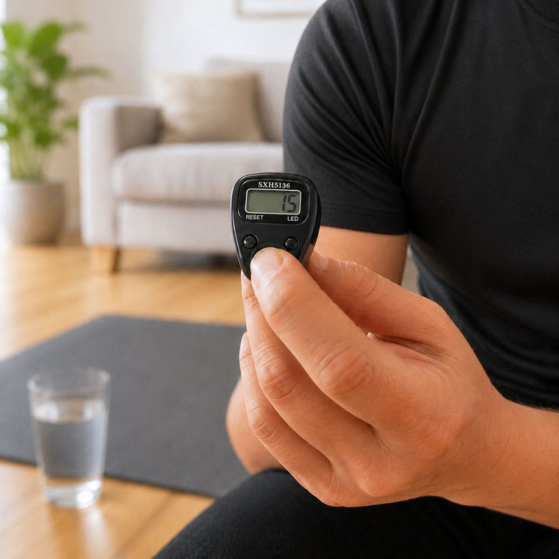 Digital Step Counter Ring