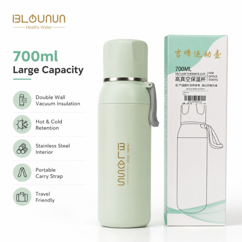 Vacuum Insulated Thermos Bottle - 700 ml