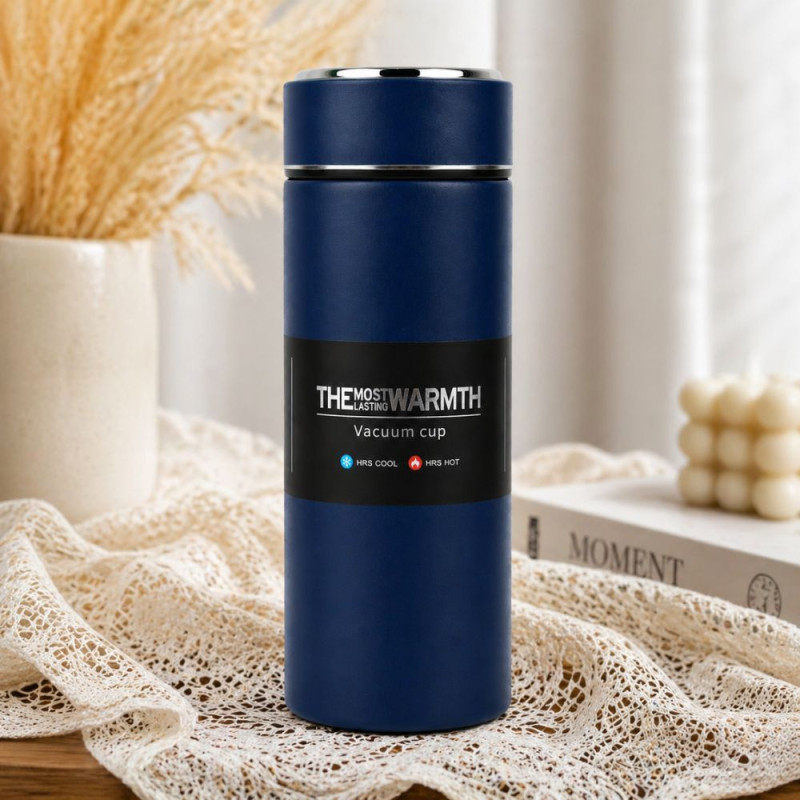 Professional "Most Lasting Warmth" Vacuum Flask – Insulated Stainless Steel Bottle (19cm)