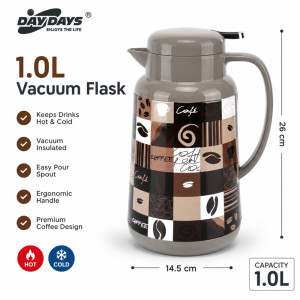 Premium vacuum flask – Dark Gray Premium Quality (26cm)