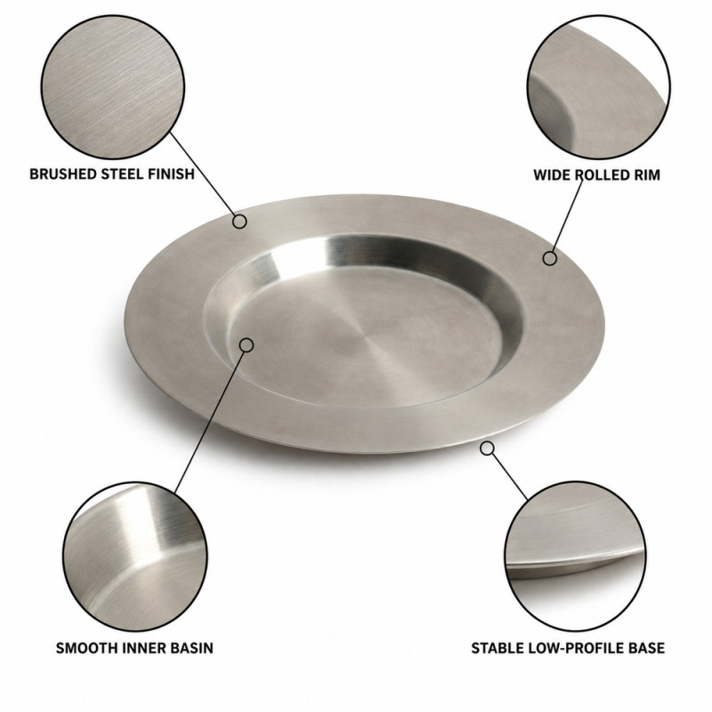 Metal Serving Platter