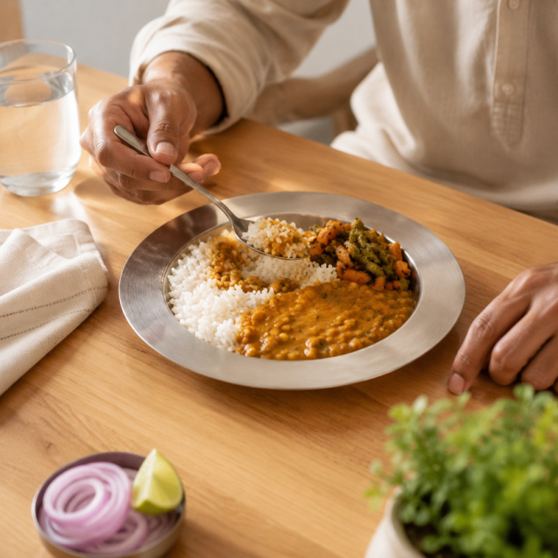 Metal Serving Platter
