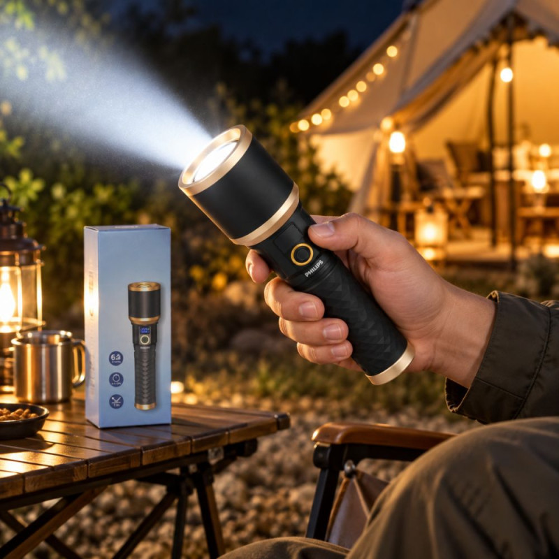 Philips Rechargeable Flashlight