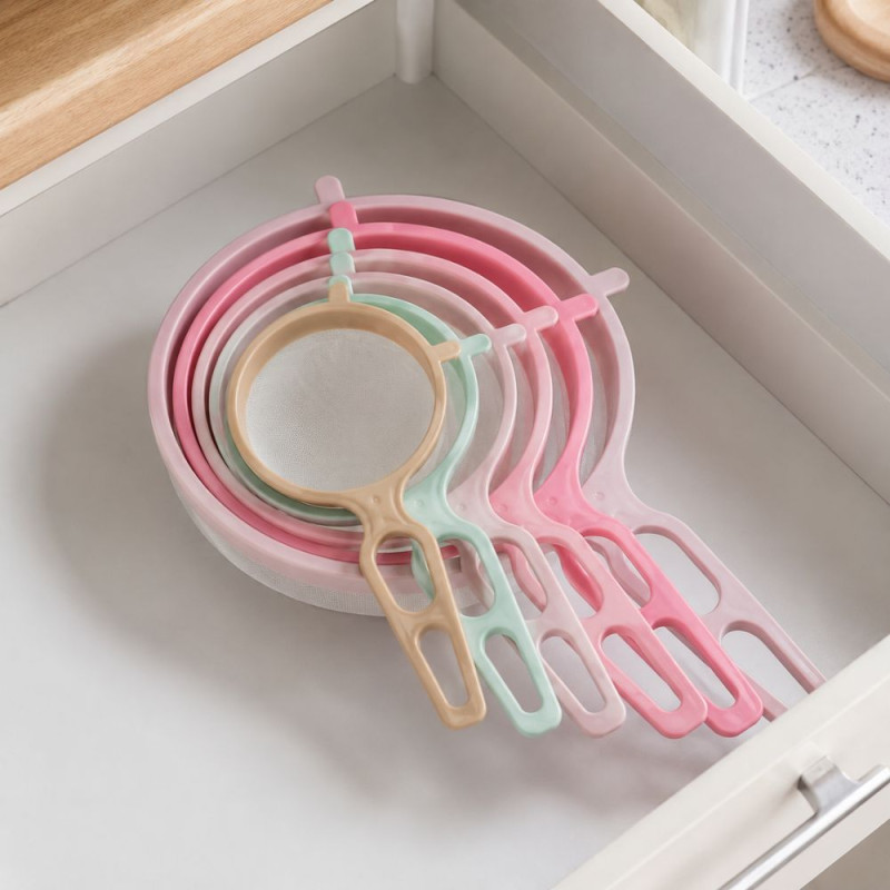 Plastic Strainer Set – Assorted (H-35.5cm X W-19)