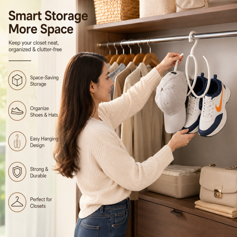 High-Quality Shoe And Hat Hanger