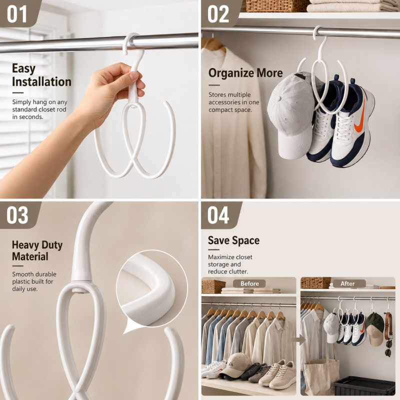 High-Quality Shoe And Hat Hanger