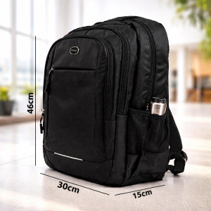 Urban Nomad Versatile Commuter Backpack – Classic Black (46cm)