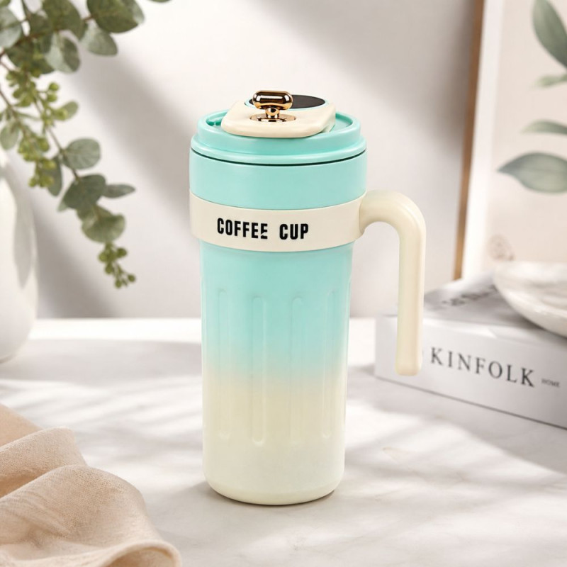 Professional 650ml Smart Vacuum-Insulated Office Cup – LED Temperature Display