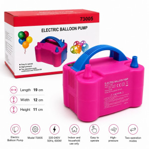 ELECTRIC BALLON PUMP Electric Balloon Pump – Pink, Blue