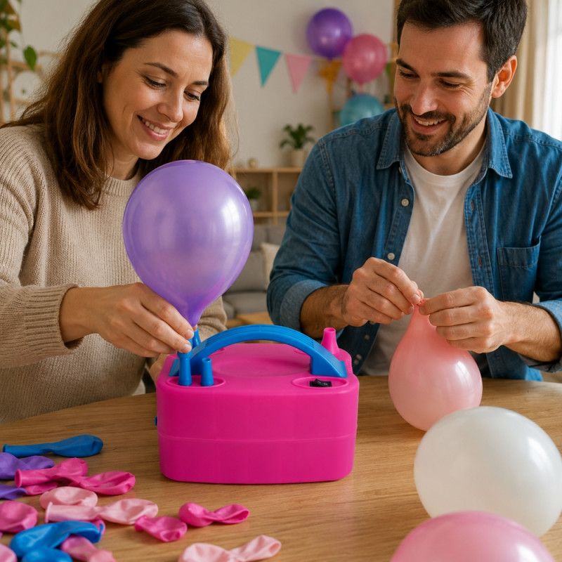 ELECTRIC BALLON PUMP Electric Balloon Pump – Pink, Blue
