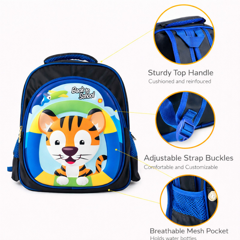 Kids' Urban Explorer Mini Backpack – Navy Blue (30cm)