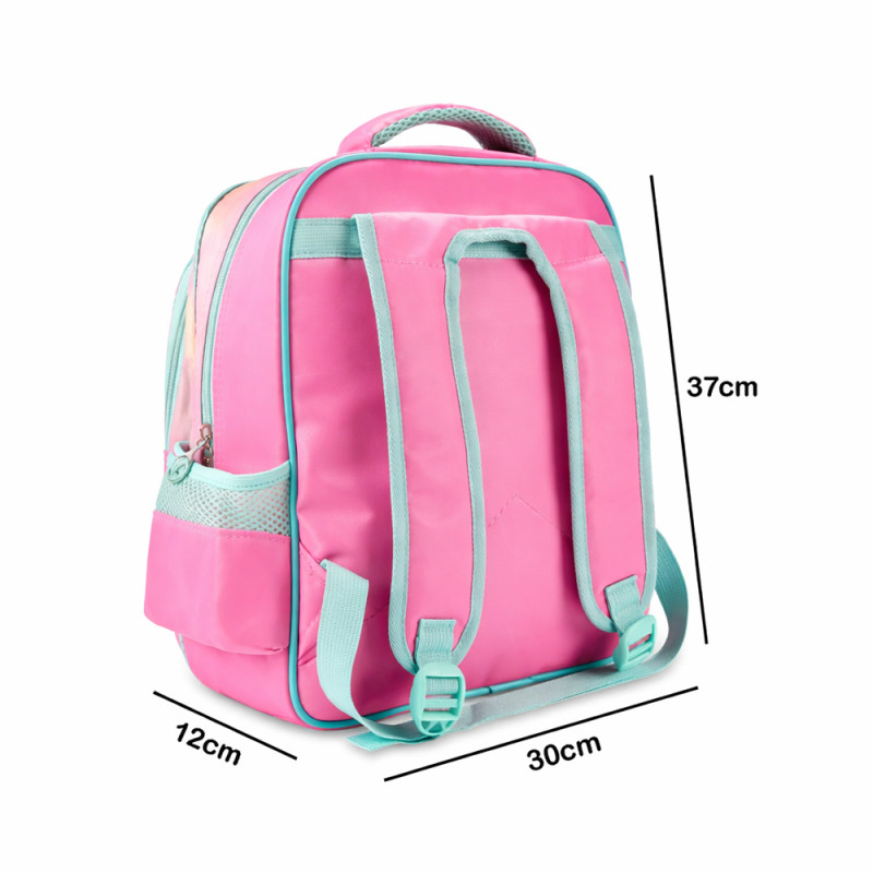 Kids Vibrant Explorer Backpack – Hot Pink (37cm)