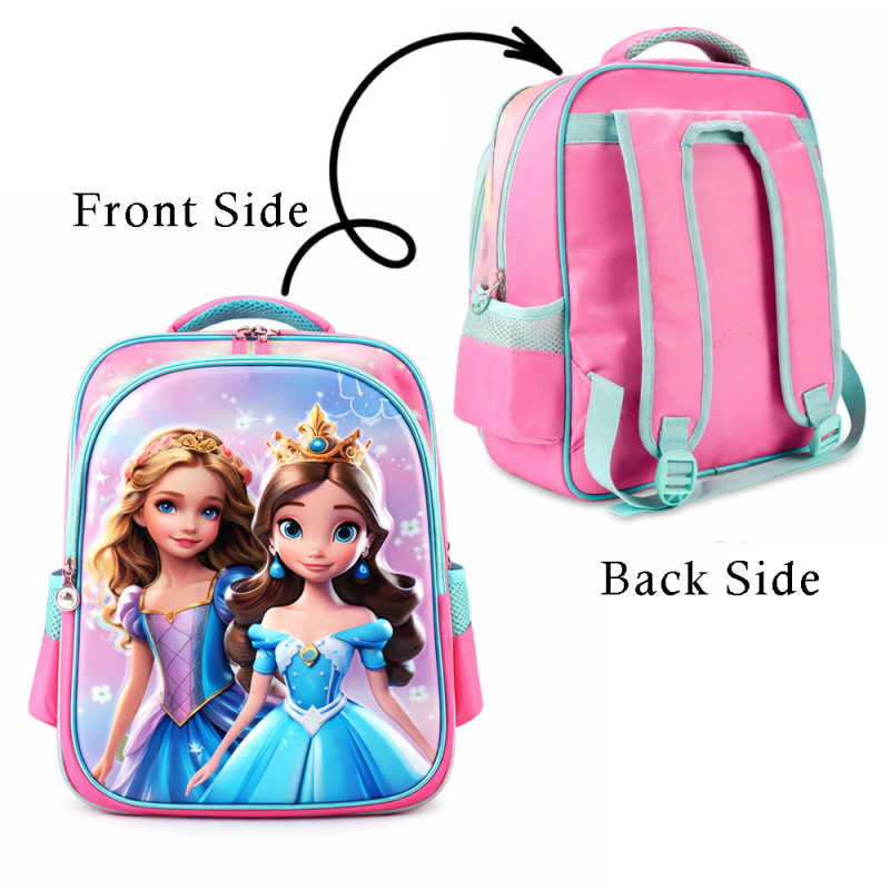 Kids Vibrant Explorer Backpack – Hot Pink (37cm)
