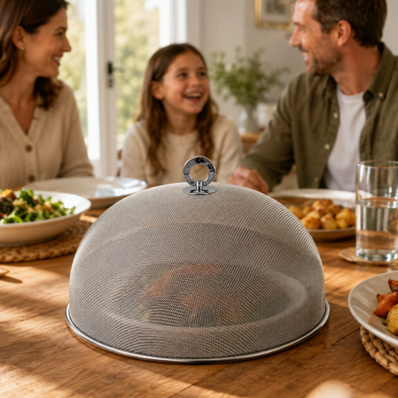 Mesh Food Cover – Transparent