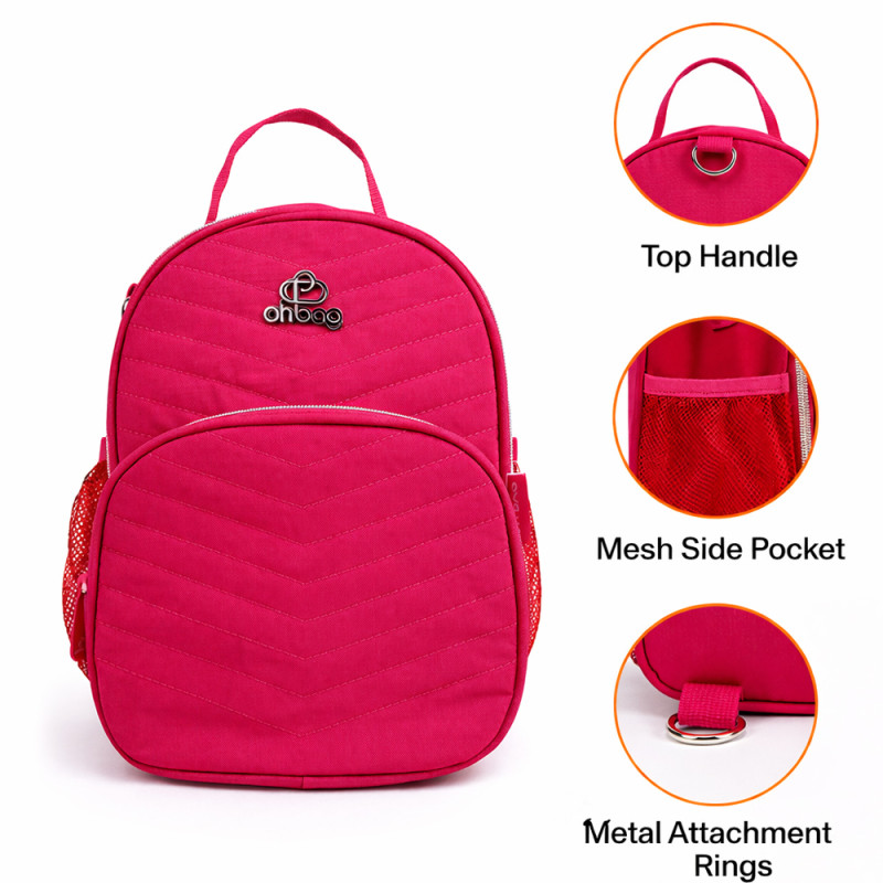 Ohbao Multipurpose Mini Backpack And Shoulder Bag
