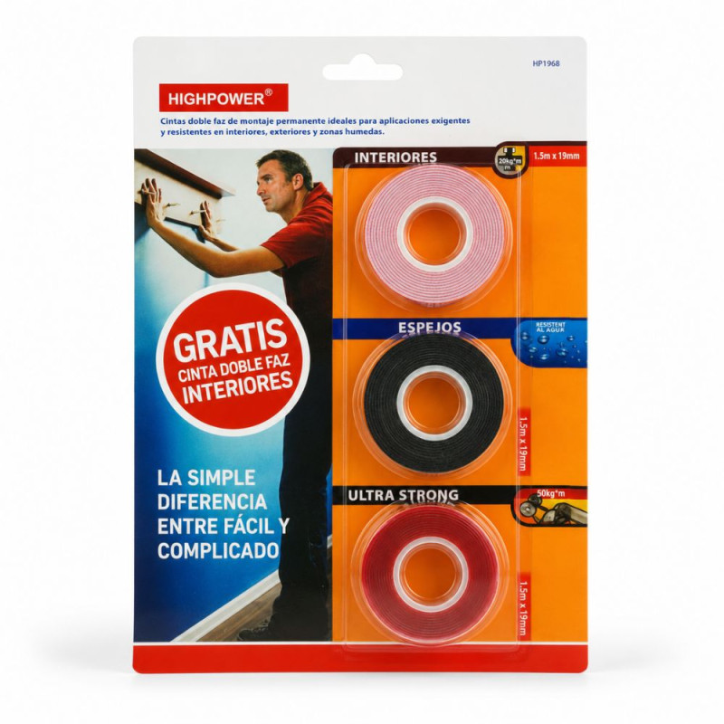 Spectrum Style Foam Tape Designed for Sealing & Repair Solutions – Multiple Color (H-5 cm, W-1.5 cm)