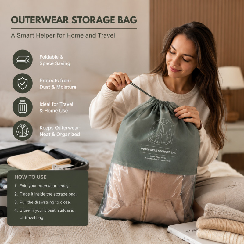 Graceful Pro Storage Box Designed for Home Organization & Storage – Forest Green (H-45, W-36, L-45 CM)