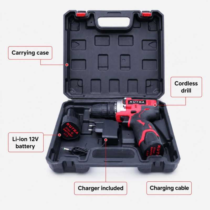 Kutra Drill – Red