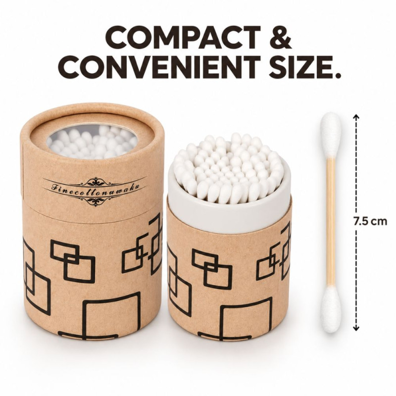 Double-Ended Cotton Swabs