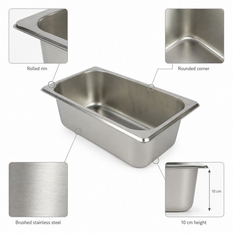 Stainless Steel Buffet Serving Pan