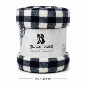 Checkered Throw Blanket