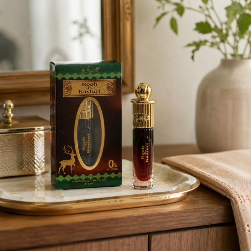 Al-Nuaim "Rooh-e-Kasturi" Perfume - 6ml roll on