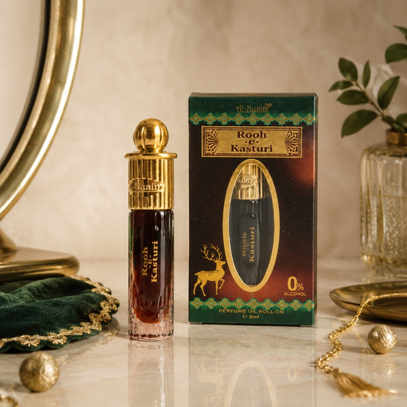Al-Nuaim "Rooh-e-Kasturi" Perfume - 6ml roll on
